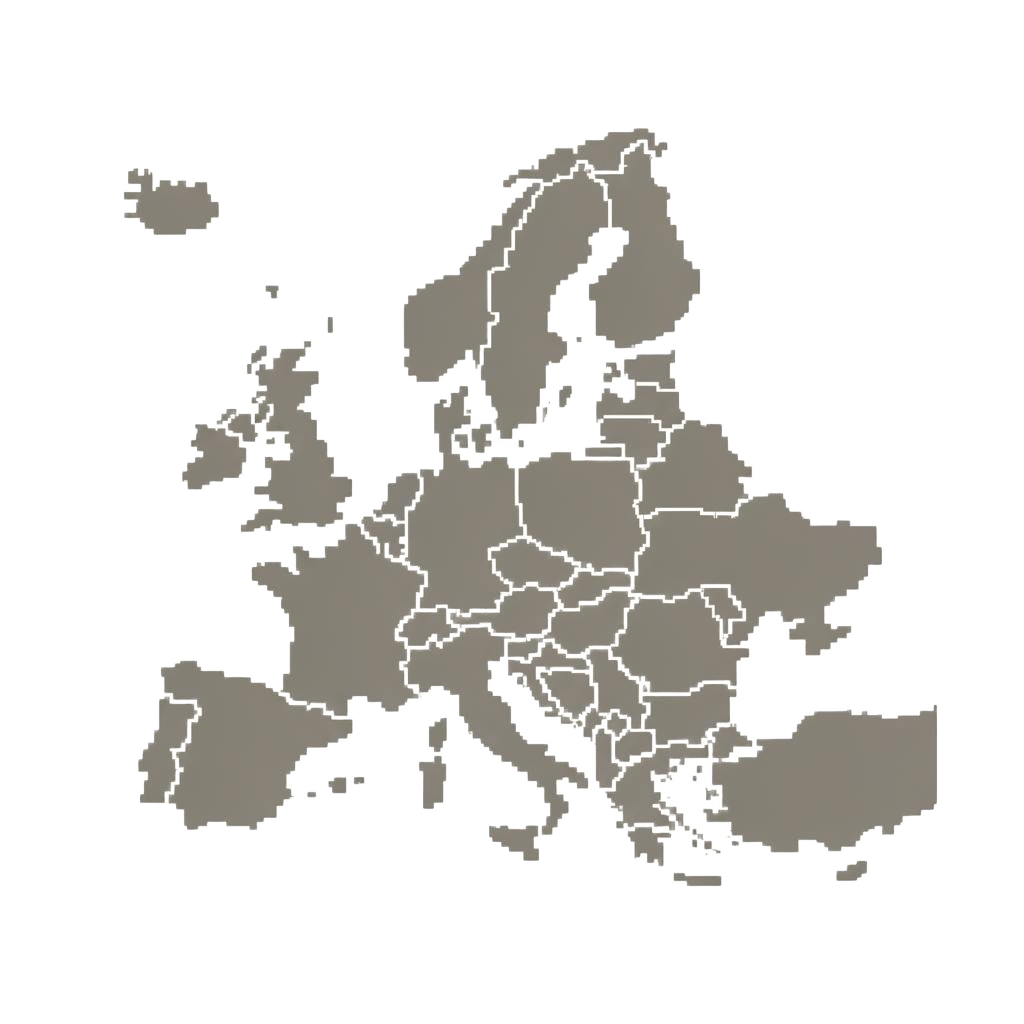 Mappa dell'Europa